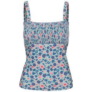 Trespass Womens/Ladies Annabel Leopard Print Swim Top / Light Sage